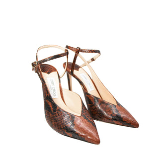 Jimmy Choo heels snake print