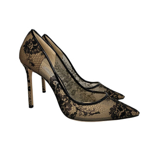 Jimmy-Choo-Woman-Heel-Black-Lace-Glamorizta