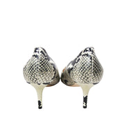 Jimmy Choo snake print kitten heels