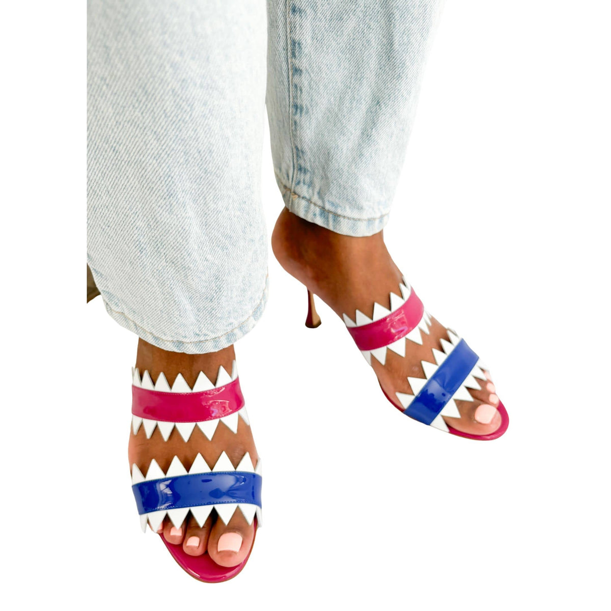 Manolo Blahnik Arpegemu open toe high heel sandals