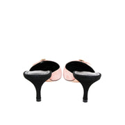 Manolo Blahnik kitten heel mules suede