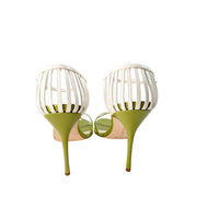 Manolo-Blahnik-Chelu-green-and-white-leather-sandals-high-heels-Glamorizta
