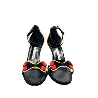 Manolo Blahnik Diaghisan heeled sandals black