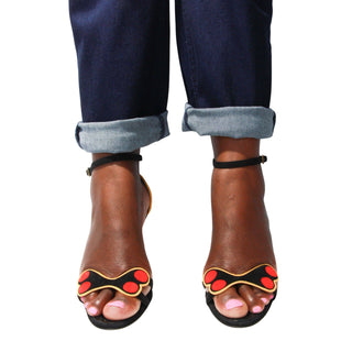 Manolo Blahnik Diaghisan heeled sandals black