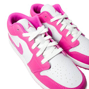 Nike Air Jordan 1 Low pink and white for woman
