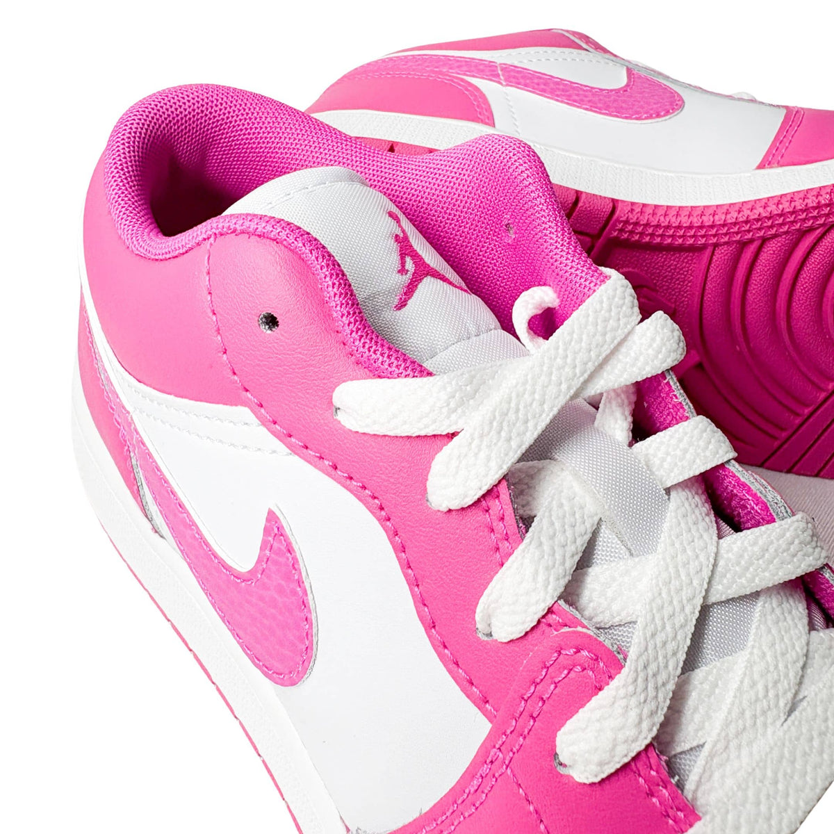 Nike Air Jordan 1 Low pink and white for woman