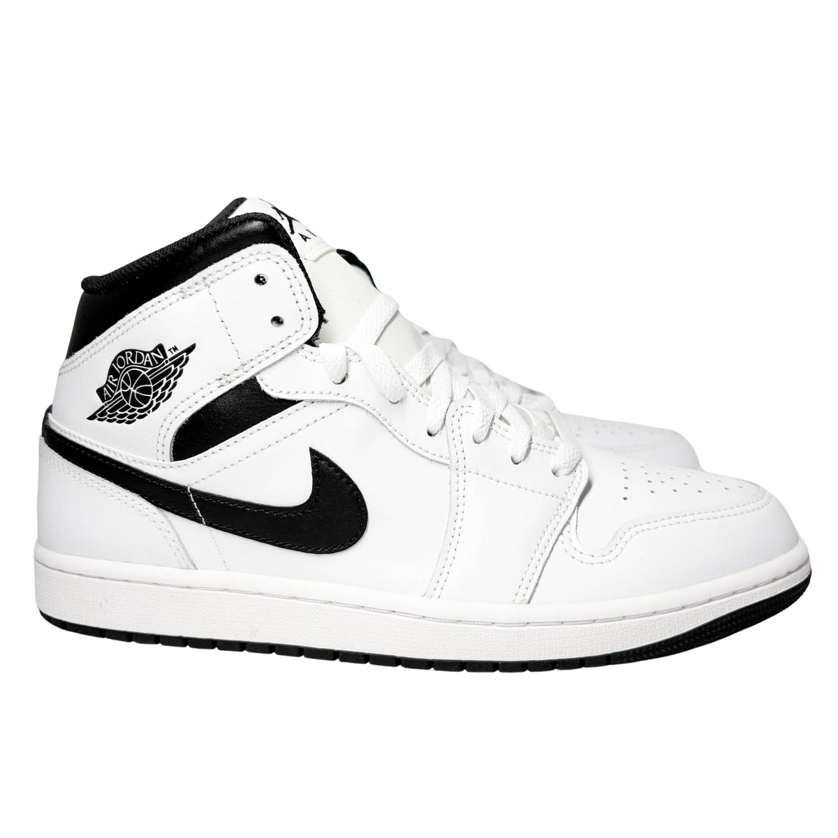 Nike Air Jordan 1 high tops white and black 