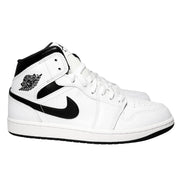 Nike Air Jordan 1 high tops white and black 