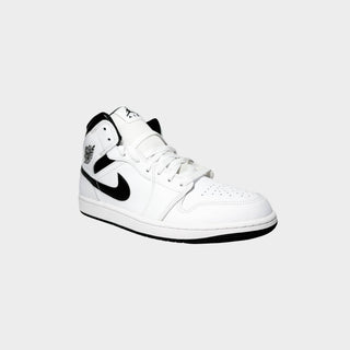 Nike Air Jordan 1 high tops white and black 
