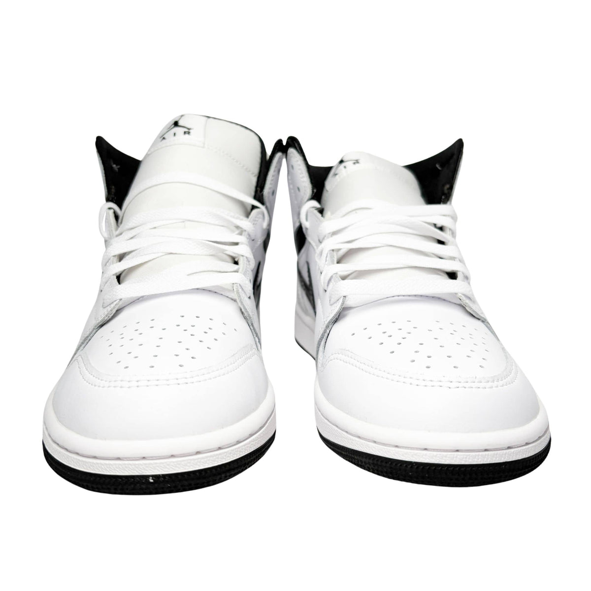 Nike Air Jordan 1 high tops white and black 