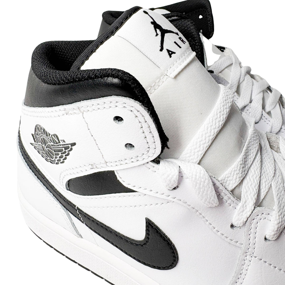 Nike Air Jordan 1 high tops white and black 