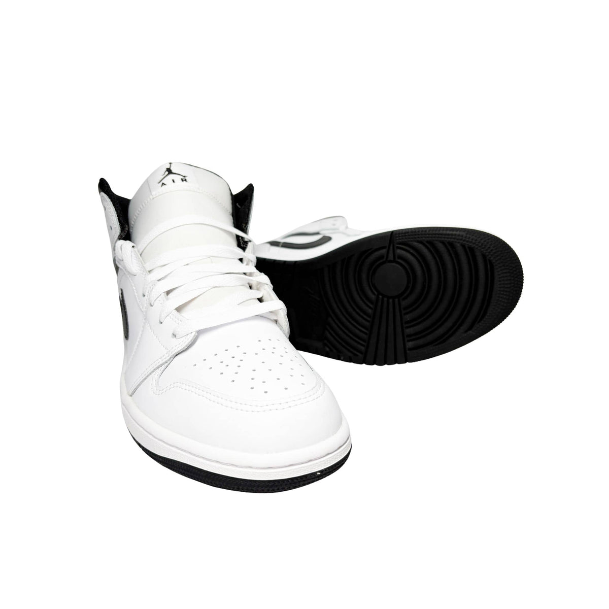 Nike Air Jordan 1 high tops white and black 