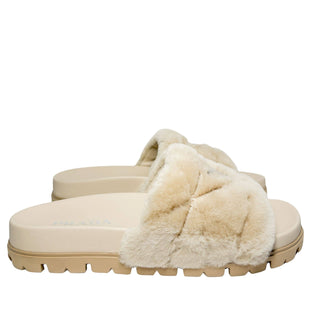 Prada Shearling Faux Fur slides