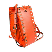 Valentino Bucket bag in orange with rockstuds