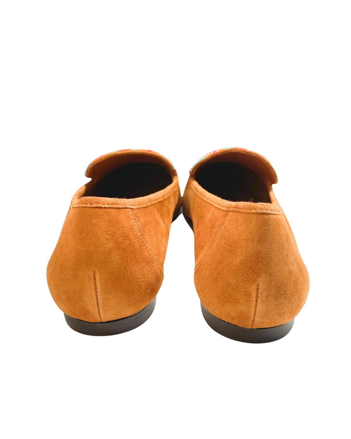 Back view of Aquazzura Masal loafers with sleek silhouette