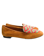 Side view of Aquazzura Masal loafers with sleek silhouette