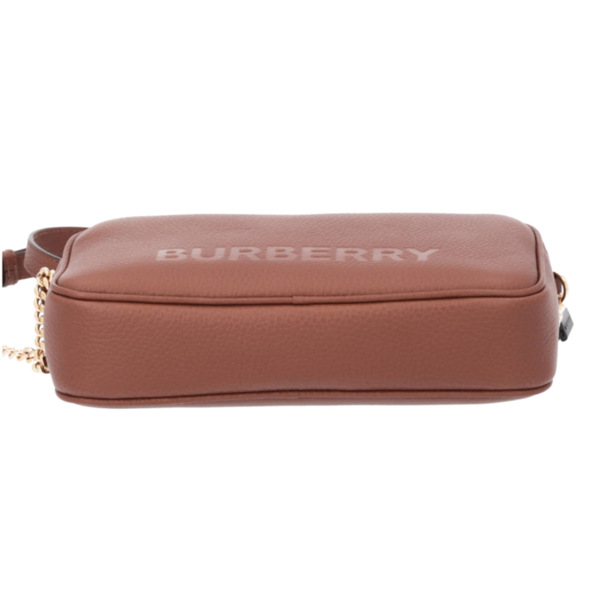 Burberry brown leather logo camera bag luxury crossbody handbag for women