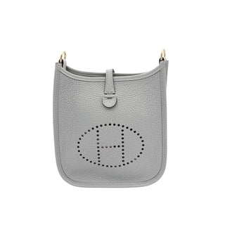 Hermès Evelyne Amazone 16 in Gris Patin crossbody bag