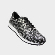 Jimmy Choo Monza trainers front view luxury designer sneakers