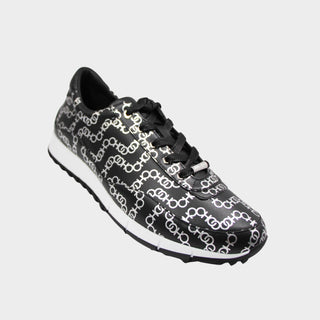 Jimmy Choo Monza trainers front view luxury designer sneakers