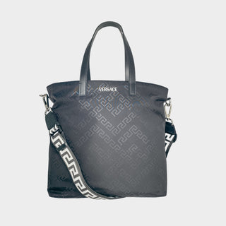 Front view of authentic Versace Nylon Bag available at Glamorizta South Africa.